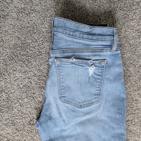 LOFT Sky Blue Cropped Jeans - Picture 10 of 10